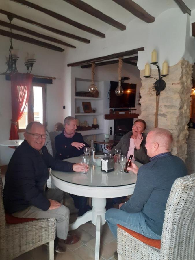 Bed and Breakfast Casa Blanca Castell De Castells Exterior foto