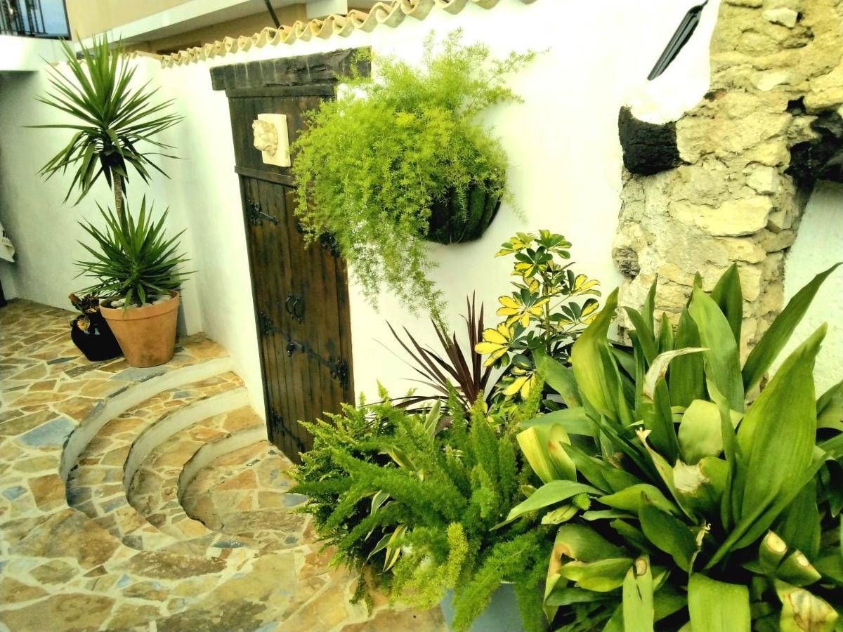 Bed and Breakfast Casa Blanca Castell De Castells Exterior foto